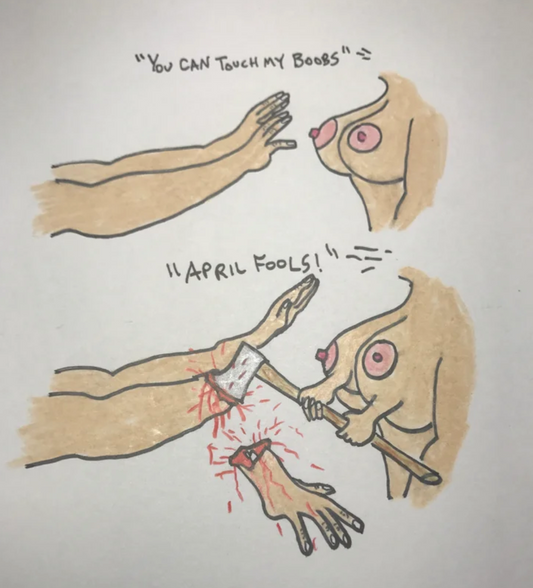 APRIL FOOLS ORIGINAL DRAWING