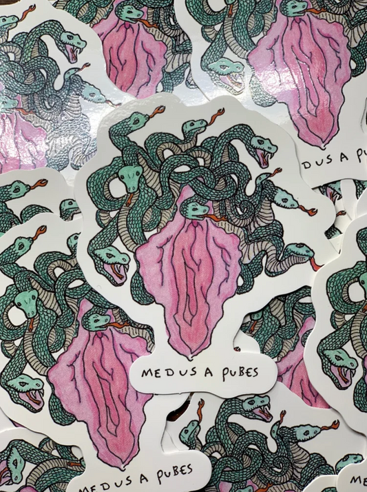MEDUSA PUBES PIN