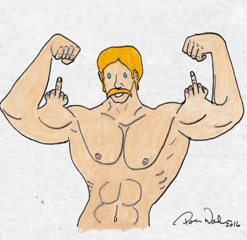 WORKING ON ME ORIGINAL DRAWING