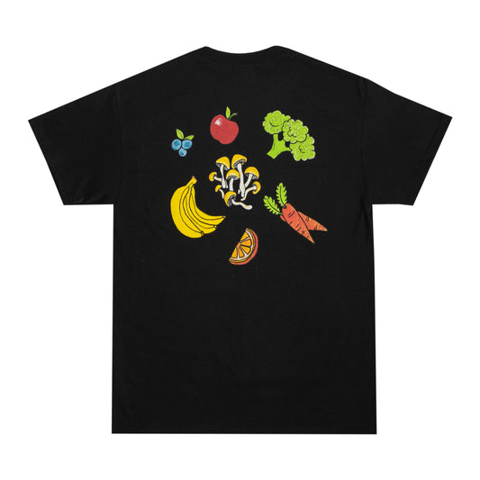 Eat Healthy Foods Tee (Black)