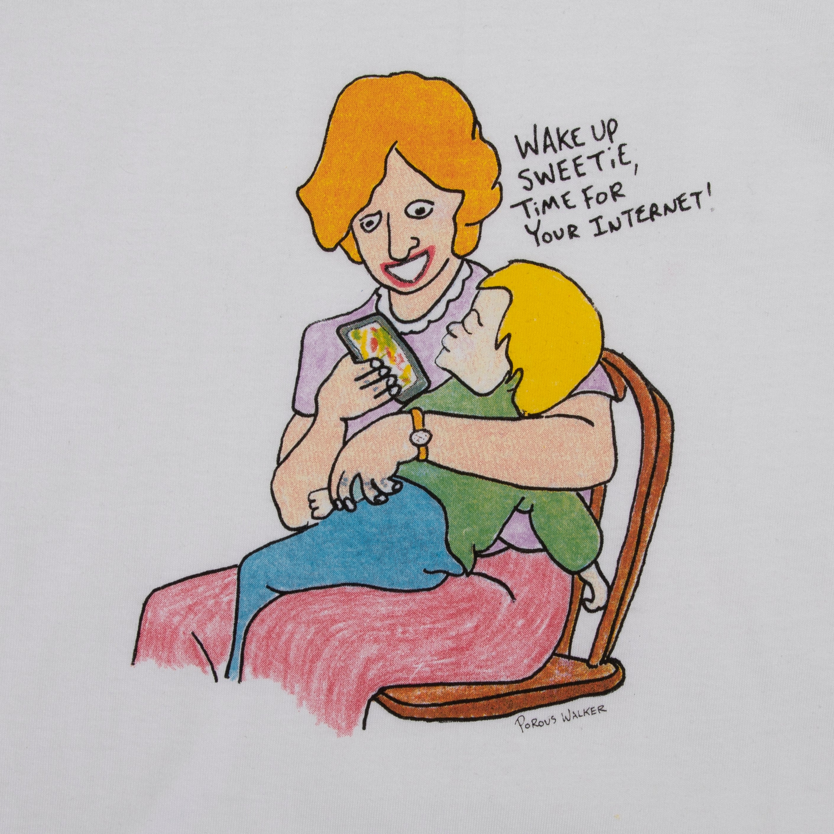 Parenting 101 Tee (White) – POROUS WALKER