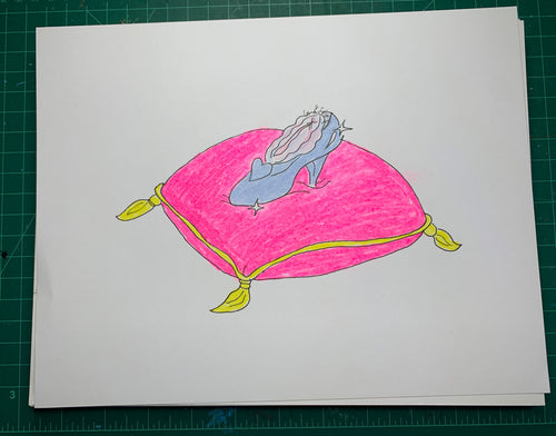 VAGINA SLIPPER Original Drawing