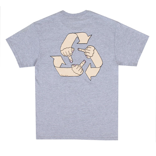 What Goes Around Tee (Heather Grey)