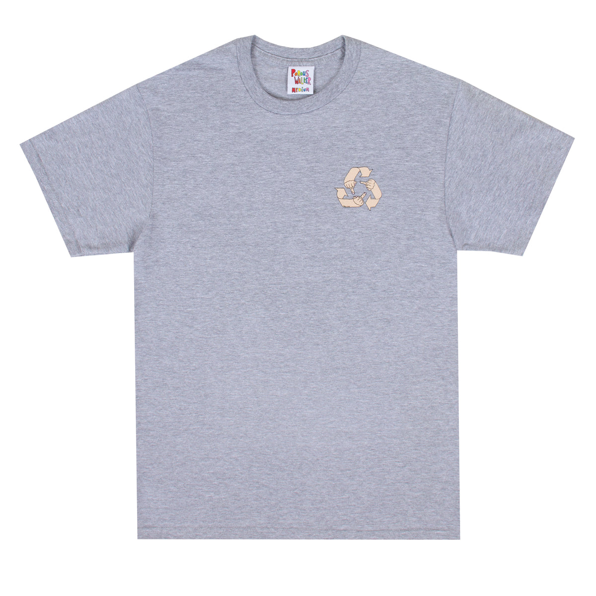What Goes Around Tee (Heather Grey)