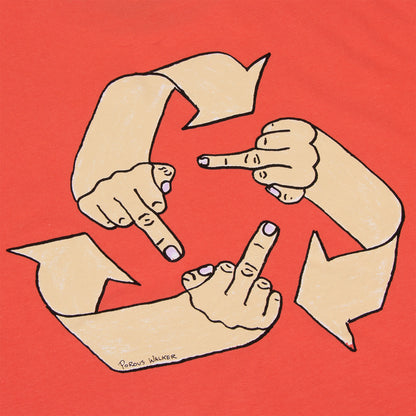 What Goes Around Tee (Salmon)