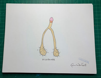 WISHBONER Original Drawing