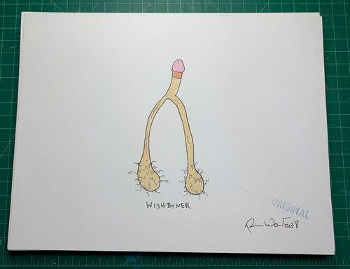 WISHBONER Original Drawing