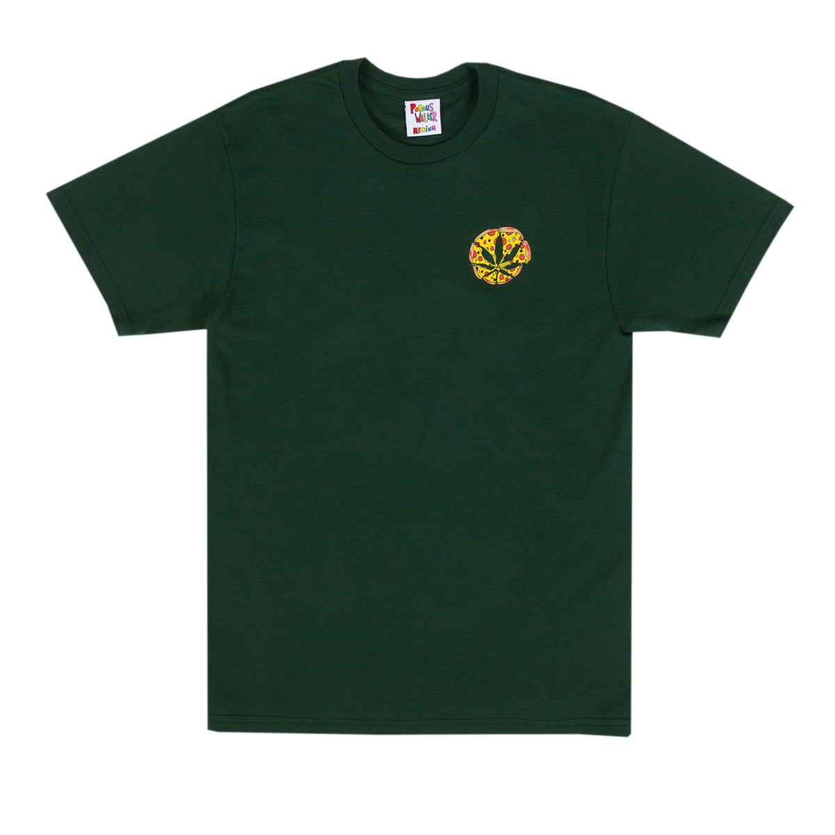 Pizza Leaf Tee (Forest Green)