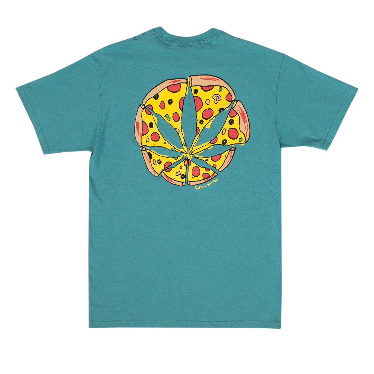 Pizza Leaf Tee (Seafoam)