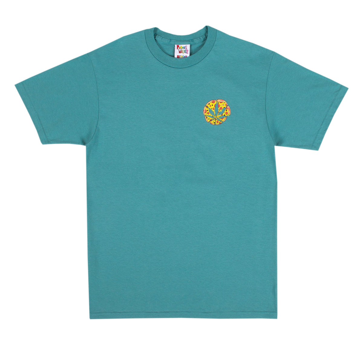 Pizza Leaf Tee (Seafoam)