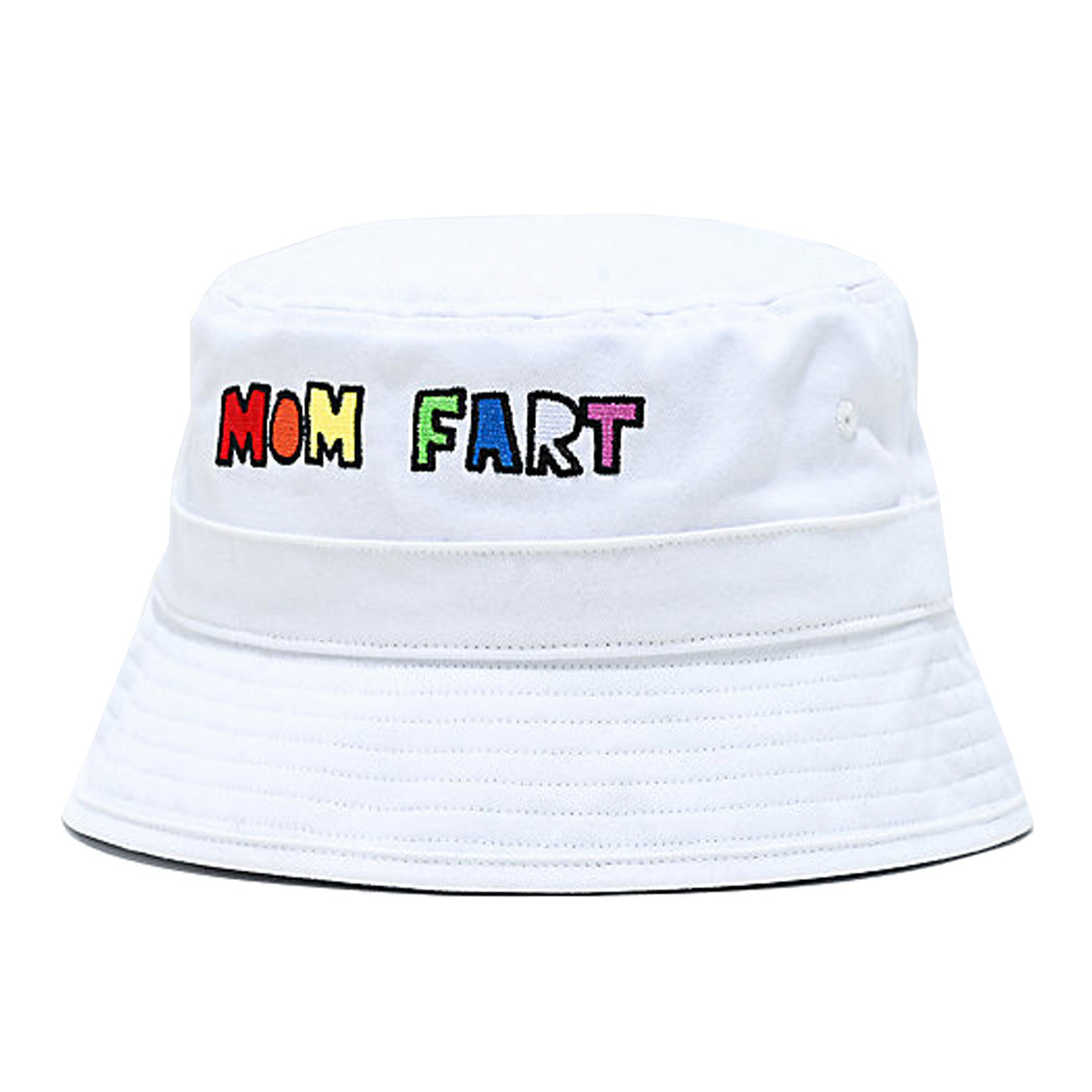 Mom Fart Bucket Hat (White)