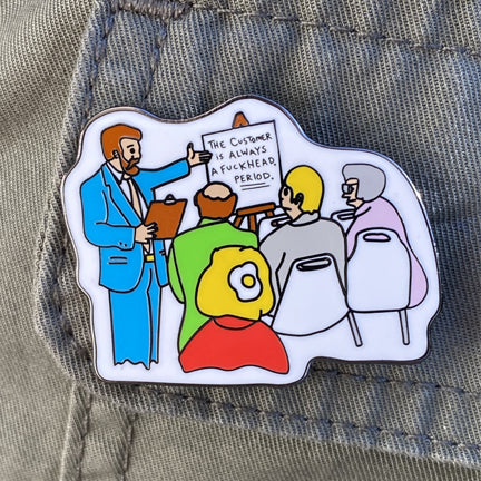 Customer Appreciation Pin