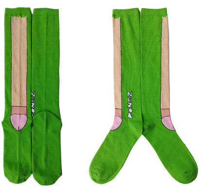 GREEN DONGZ SOX + Sticker Pack