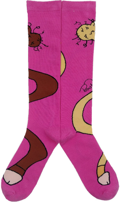PINK DONGZ WRAP AROUND SOX + Sticker Pack