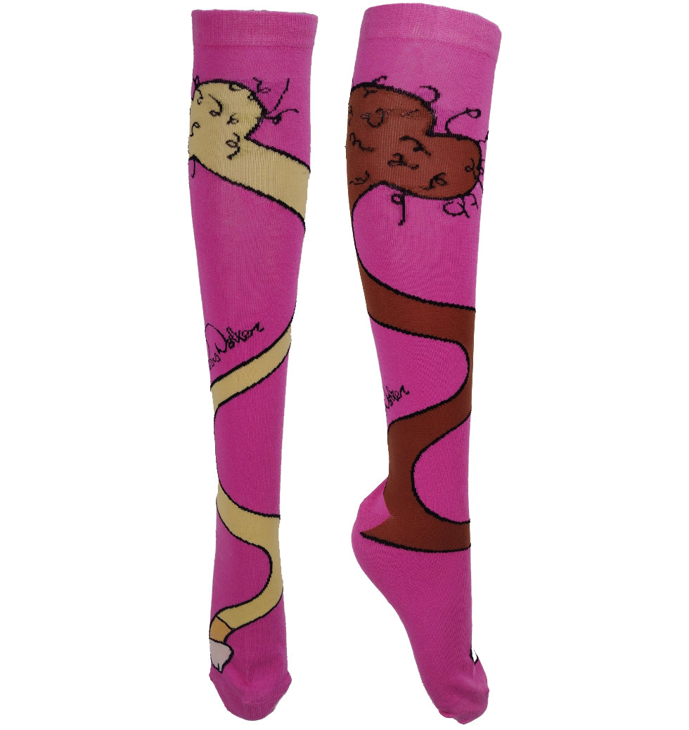 PINK DONGZ WRAP AROUND SOX + Sticker Pack