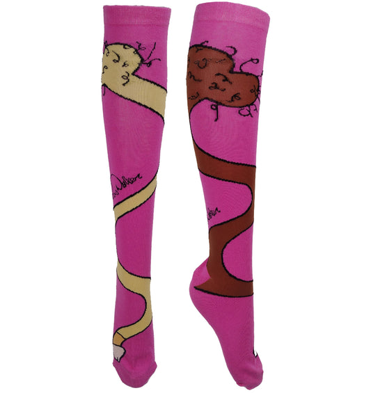 PINK DONGZ WRAP AROUND SOX + Sticker Pack