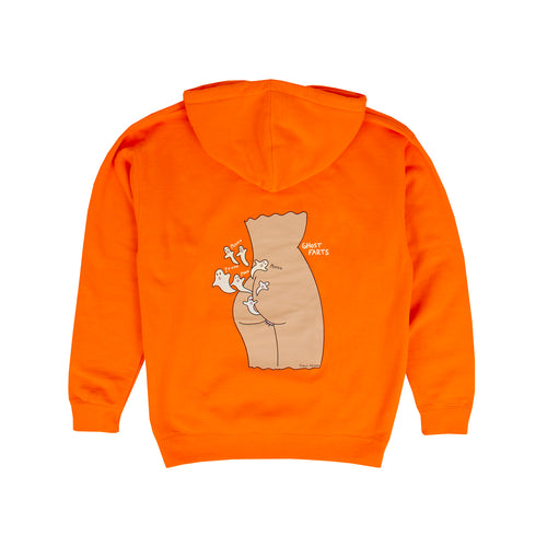 Ghost Farts Hoodie (Orange)