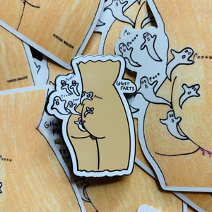 GHOST FARTS LIMITED EDITION ENAMEL PIN