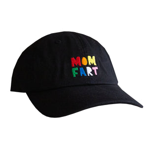 Mom Fart Dad Hat (Black)