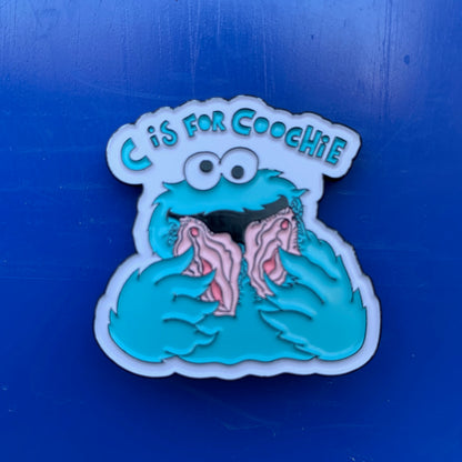 Limited Edition C IS FOR COOCHIE PRINT, PIN and STICKER