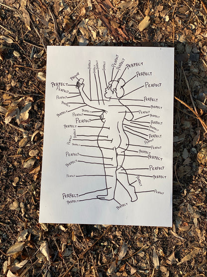 PERFECT LETTERPRESS PRINT SIGNED XX/100