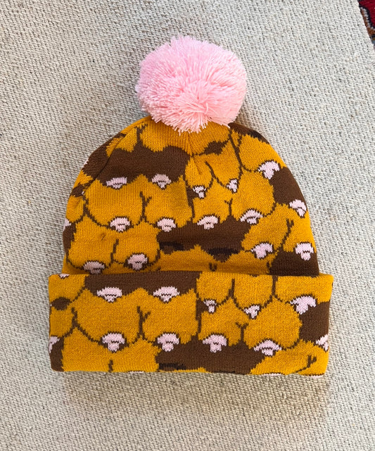 BOOBS BEANIE (GARFIELD COLORWAY LIMITED EDITION)