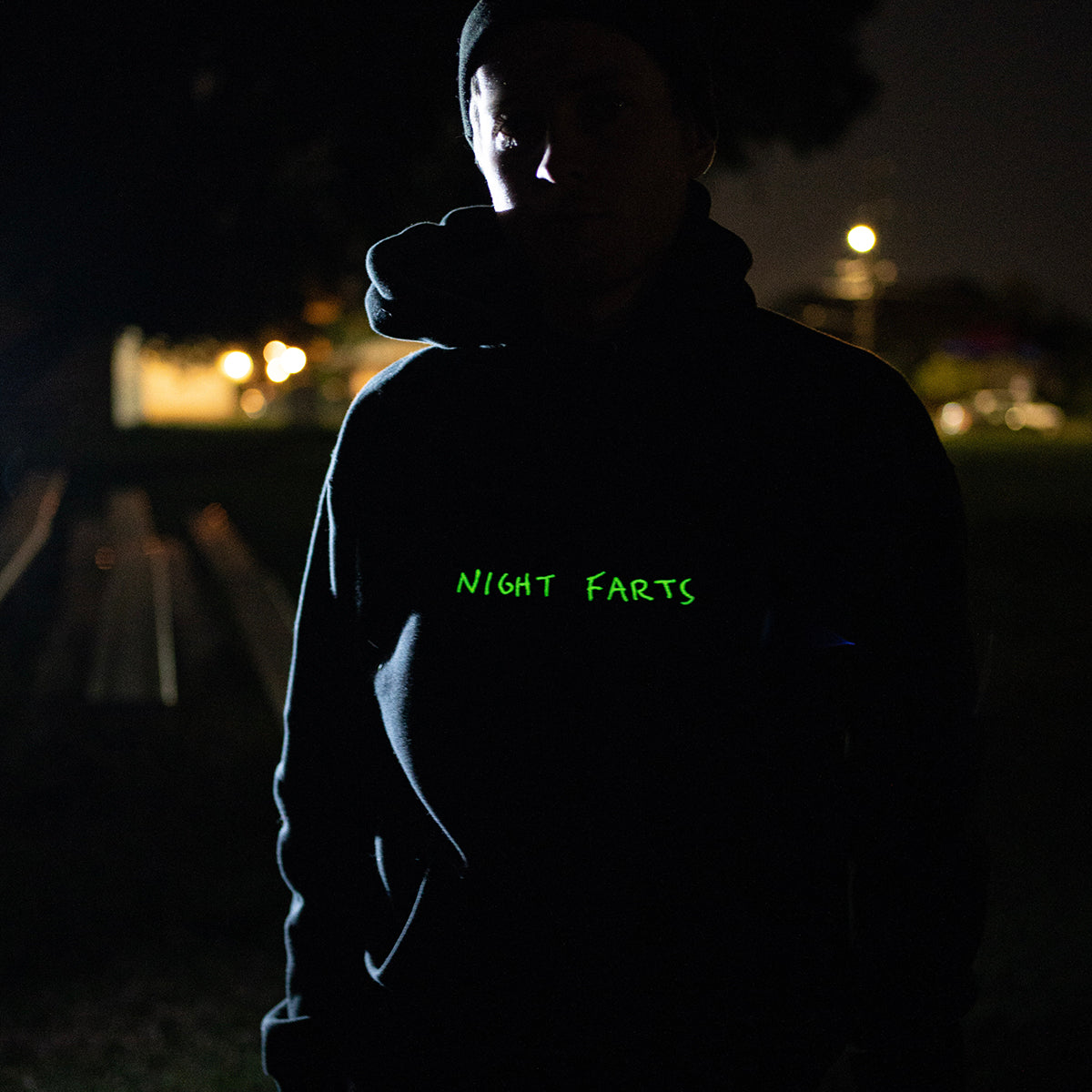 Night Farts Hoodie (Black)