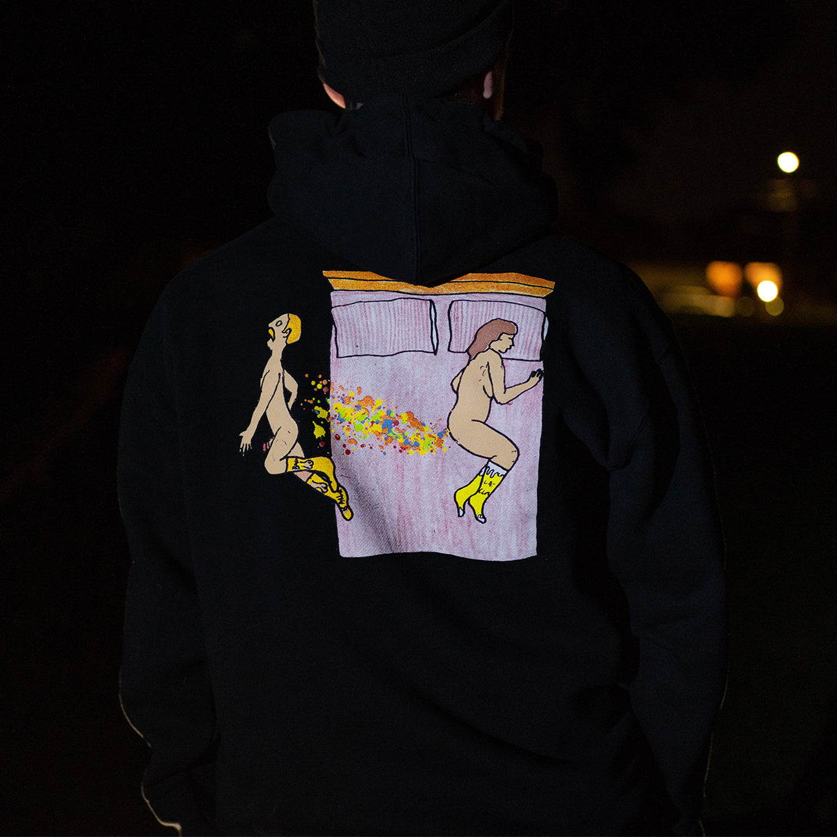 Night Farts Hoodie (Black)