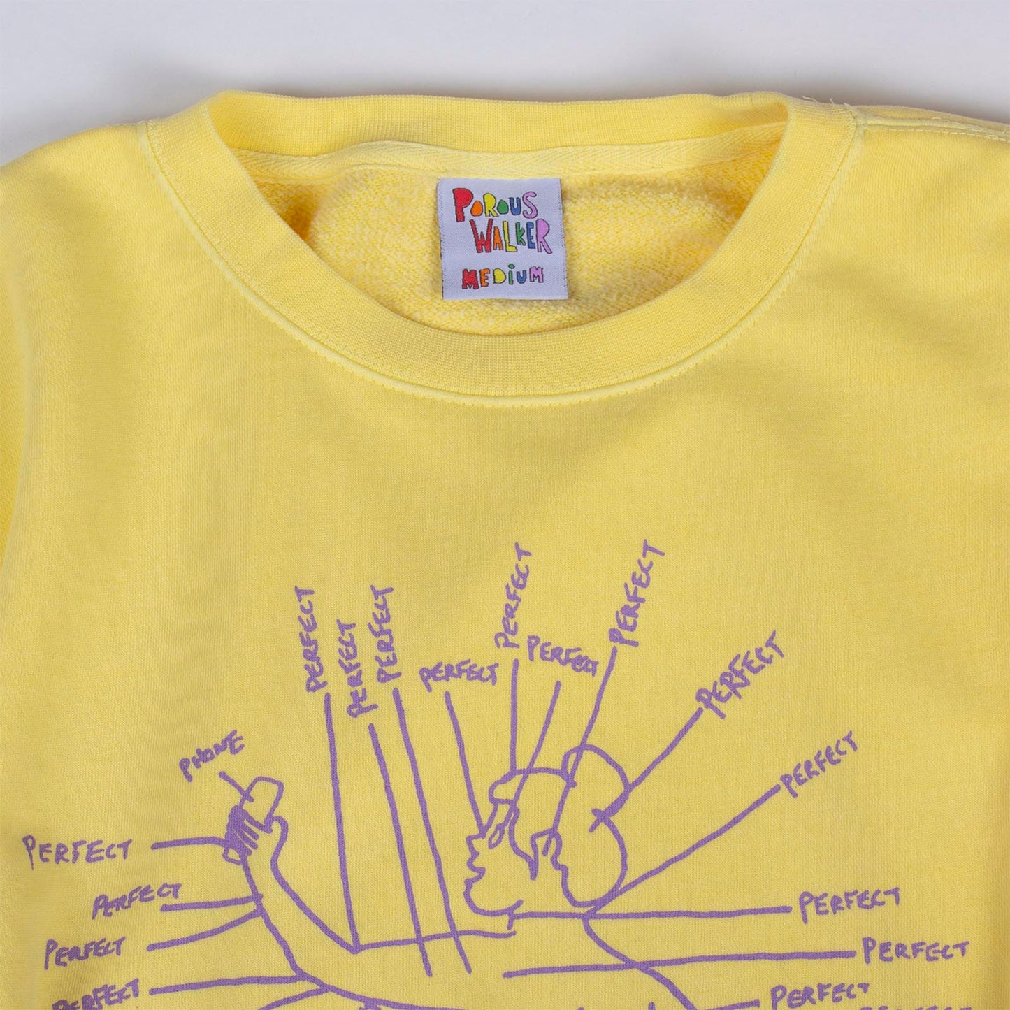 PERFECT Crewneck Sweatshirt (Yellow)