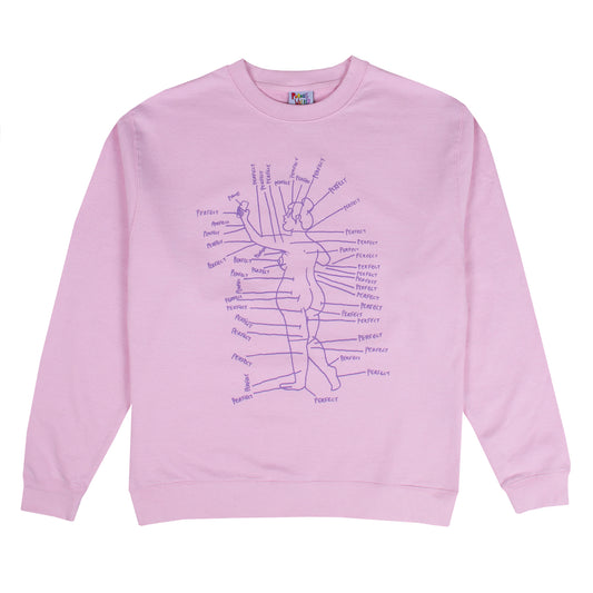 PERFECT Crewneck Sweatshirt (Pink)