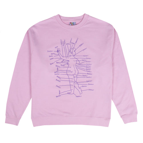 PERFECT Crewneck Sweatshirt (Pink)