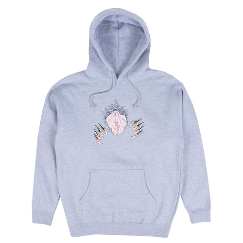 Roaring Vulva Hoodie (Grey)