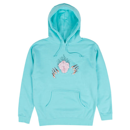 Roaring Vulva Hoodie (Mint)