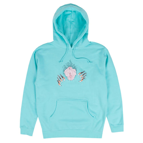 Roaring Vulva Hoodie (Mint)