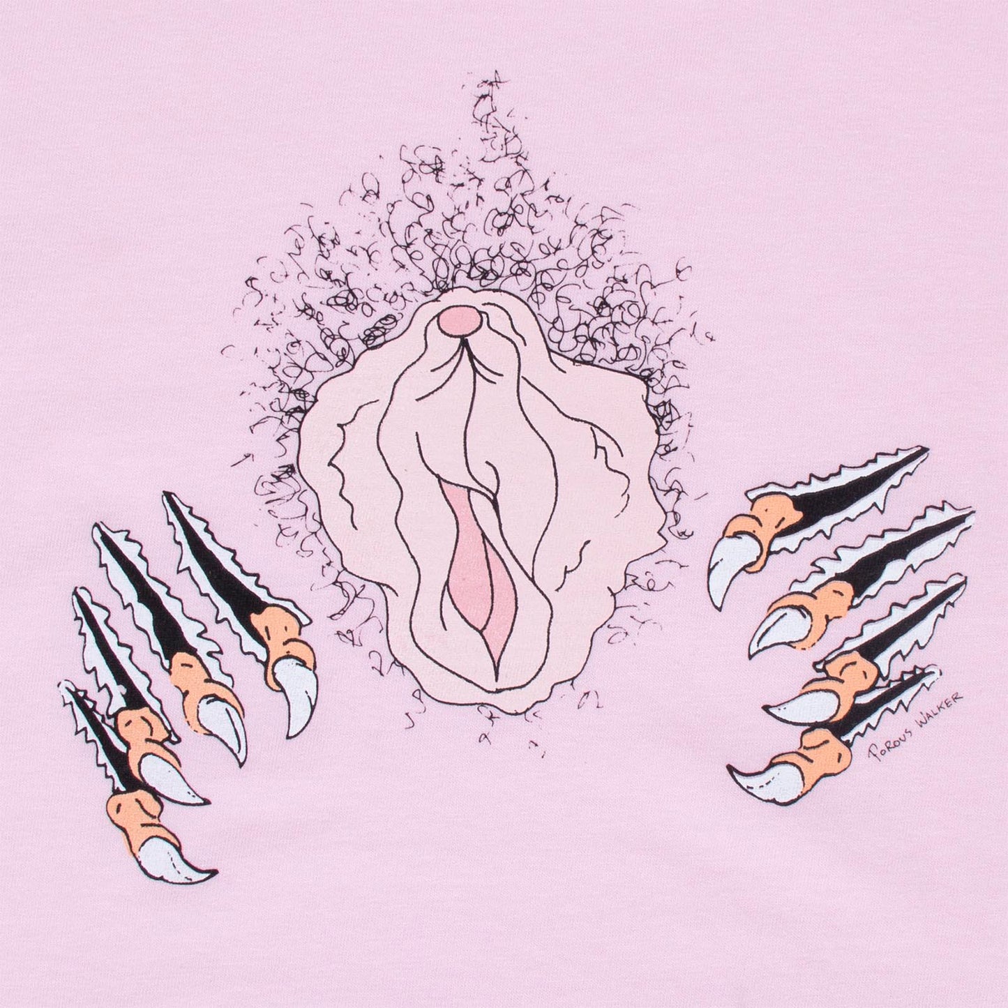 Roaring Vulva Tee (Pink)