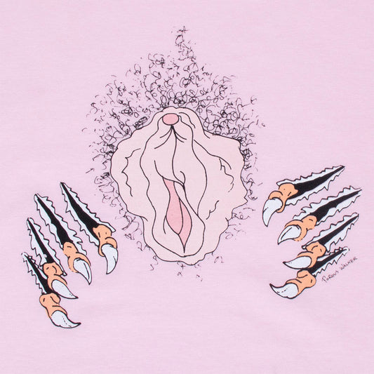 Roaring Vulva Tee (Pink)