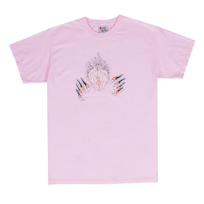 Roaring Vulva Tee (Pink)