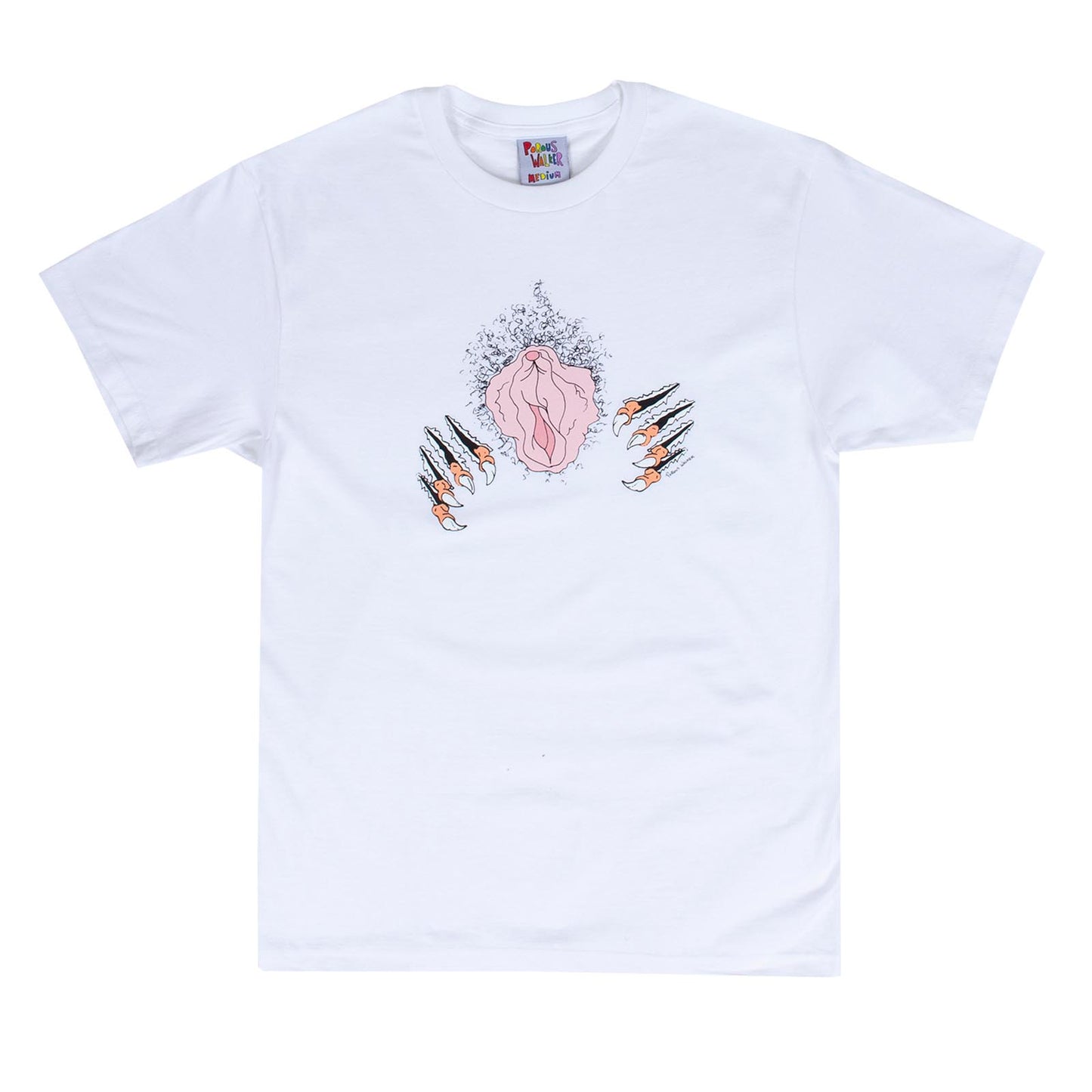 Roaring Vulva Tee (White)