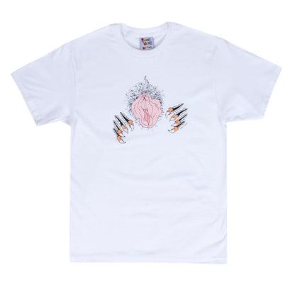 Roaring Vulva Tee (White)