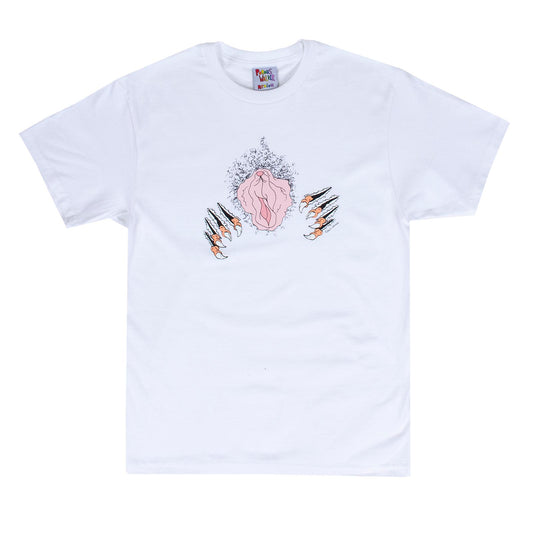 Roaring Vulva Tee (White)