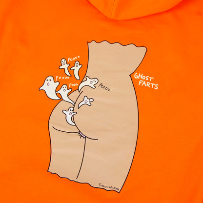 Ghost Farts Hoodie (Orange)