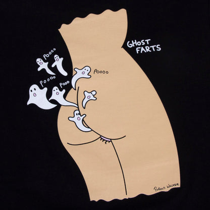 Ghost Farts Tee (Black)