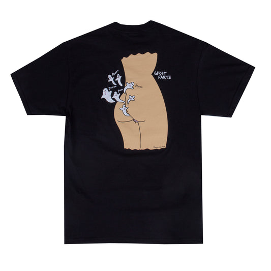 Ghost Farts Tee (Black)