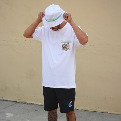 BAG OF SHROOMS REVERSIBLE BUCKET HAT