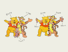 Load image into Gallery viewer, POOH BACON PRINT SIGNED (11&quot;x14&quot;)
