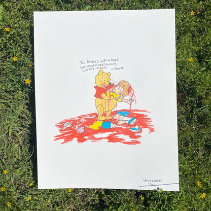 IDIOTS PRINT SIGNED (11"x14")
