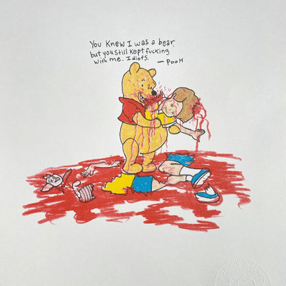IDIOTS PRINT SIGNED (11"x14")