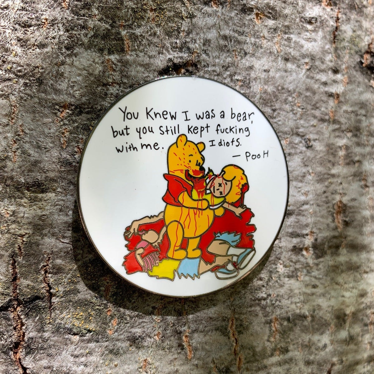 YOU KNEW I WAS A BEAR PIN