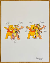 Load image into Gallery viewer, POOH BACON PRINT SIGNED (11&quot;x14&quot;)