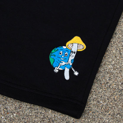 EARTHLINGS SWEATSHORTS (Black)